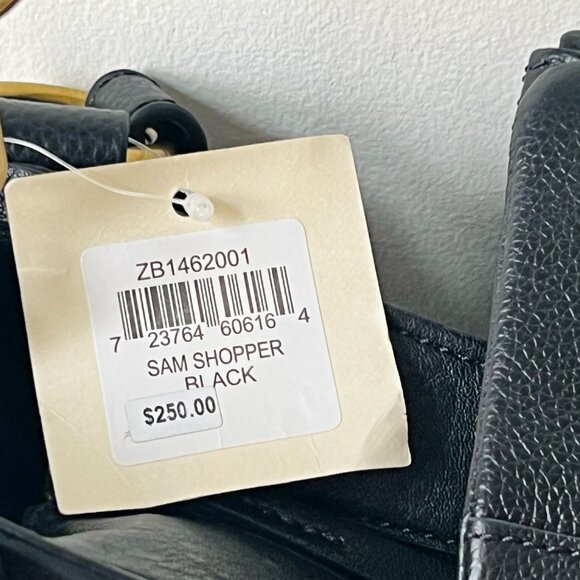 Fossil Sam Shopper Tote & Wallet in Black NWT - Picture 10 of 10